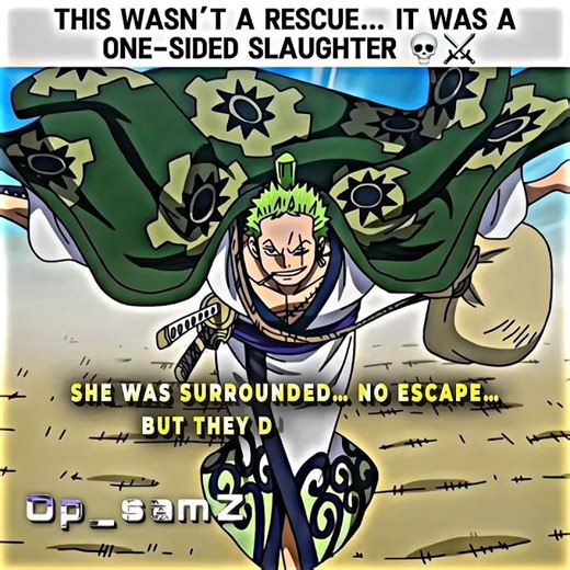 Zoro Steps In… And It’s Already Over 🥶 | One Piece | Sem Tempo (Ultra Slowed) #anime #onepiece #zoro