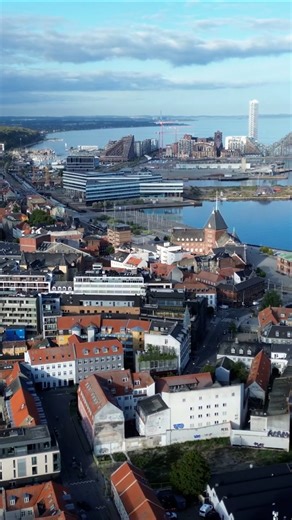 Drone views of Aarhus: Denmark's second city and cultural hub