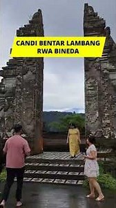 CANDI BENTAR LAMBANG KETERBUKAAN & KEAGUNGAN