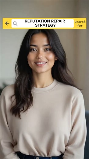 Reputation Repair Strategy