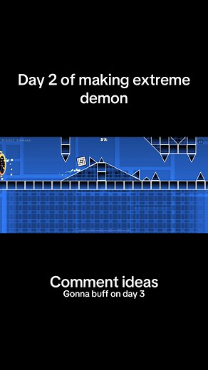 Extreme Demon Buffing in Geometry Dash