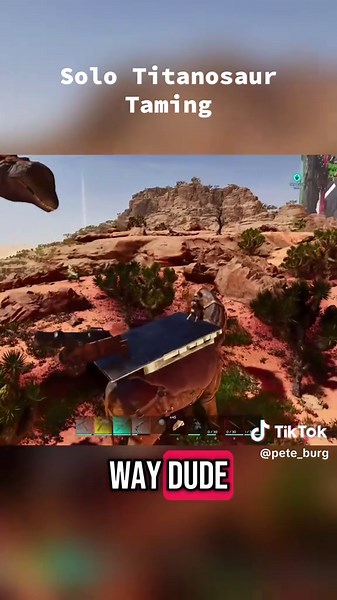 Regina's Hungry: Solo Titanosaur Taming Tips