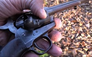 ［hickok45］ 柯尔特1883骑兵左轮手枪试射