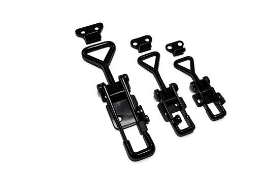 Black Locking Over Centre Fastener - Stainless Steel - Dunn & Watson