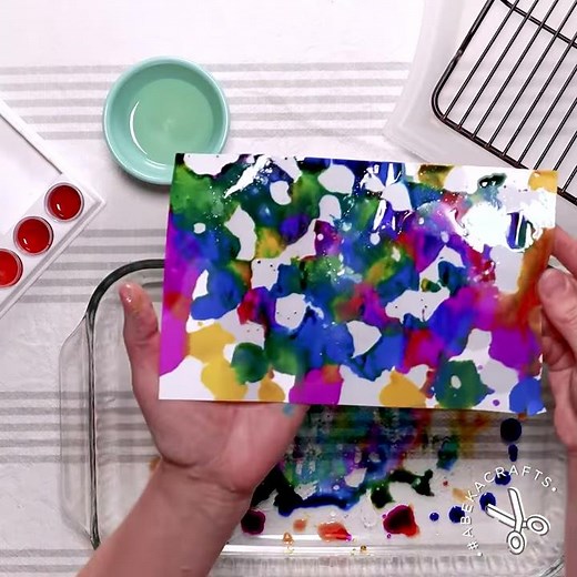 Oil and Water Experiment | Abeka Homeschool Craft