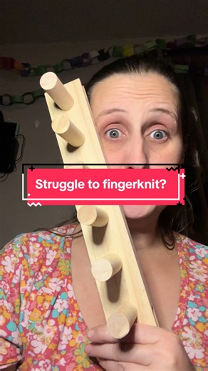 Easily Master Finger Knitting with This Loom Guide