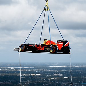 247K views · 1K shares | David Coulthard reaching new heights in Downtown Miami   | Oracle Red Bull Racing | Facebook