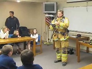 Newport Beach firefighter gears-up