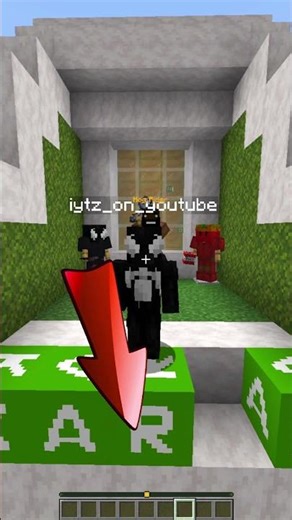 KARMA GOT TO HIM WHILE PLAYING Minecraft World #minecraft #minecraftshorts #shorts