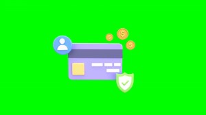 3d Animation Of Credit Card Coins User Icon Stock Footage SBV-352829906 - Storyblocks