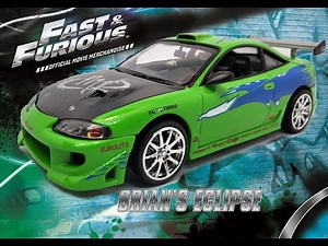 FINAL ---- MITSUBISHI ECLIPSE ---- REVELL ---- 1/25 SCALE MODEL