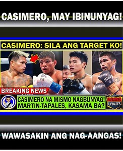 Heto na ang pinakahinihintay! John Riel Casimero, pinangalanan na sino ang target sa susunod na taon! Marlon Tapales at Carl Jammes Martin, kasali nga ba? Kaya panoorin! | Kwentong 'di pa na Kwento