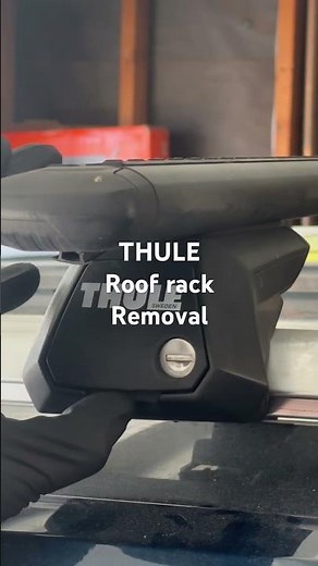THULE roof rack #automobile