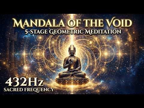 Mandala of the Void 🧘‍♂️ 5-Stage Geometric Meditation (432Hz Sacred Frequency)