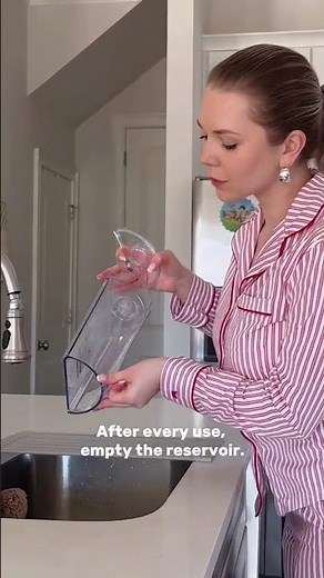 Here’s my full espresso machine cleaning routine ☕️ • Water reservoir - emptied after every use,