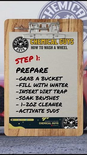 How To Clean Wheels in 60 seconds - Chemical Guys Shorts