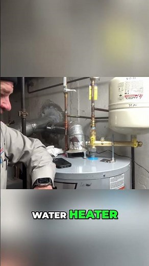Plumbing Nightmare: Powered Anode Rod Installation Woes! #shorts