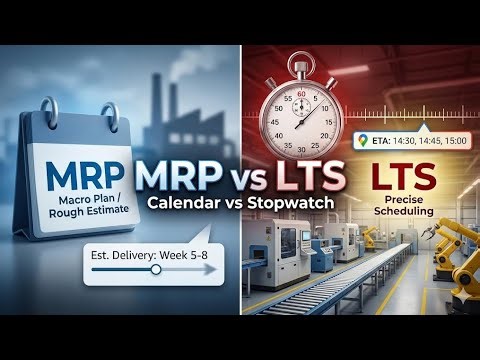 MRP vs Lead Time Scheduling (LTS) in SAP PP | Production Planning Explained with Real Examples