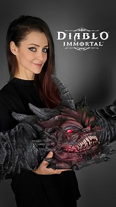 1.4K views · 217 reactions | Oto cosplay z piekła rodem autorstwa Sosenka, która przemieniła się we Władcę Grozy, Diablo.  Stańcie do walki z Władcą Grozy w Diablo Immortal i ocalcie Sanktuarium przed złem. ⚔️ Grajcie za darmo już teraz: https://blizz.ly/3Czp79q #DiabloImmortal | Diablo | Facebook