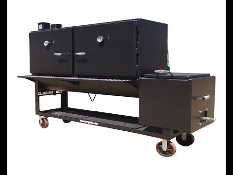 30 x72 offset smoker by Lone Star Grillz