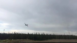 Labrador West forest fire