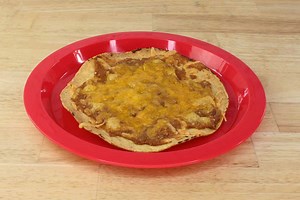 Cheesy Bean Tostada USDA Recipe for Family Child Care Homes