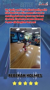 542 reactions · 304 shares | Kids Bowl Free is back for it's 16th Summer. Step 1: Find a participating center near you today at https://www.kidsbowlfree.com/all_centers.php Step 2: Create an account for your family. Step 3: Enjoy an entire summer of bowling FUN! More than 40 million kids have discovered the fun of bowling with Kids Bowl Free, join in the fun this summer at a bowling center near you. | Kids Bowl Free | Facebook