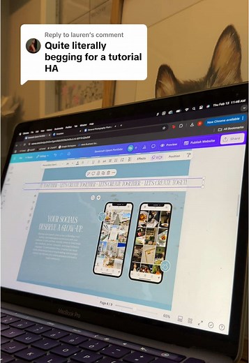 Creating a Stunning Portfolio Using Canva
