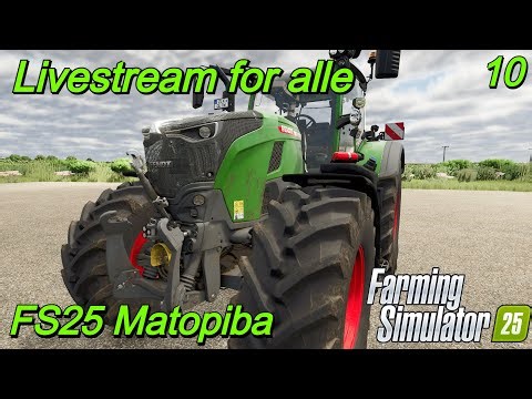 Matopiba Map fs25 Farming simulator 2025 Livestream for alle