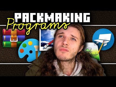 The essential programs you need to make Minecraft texture packs! (Java Edition)