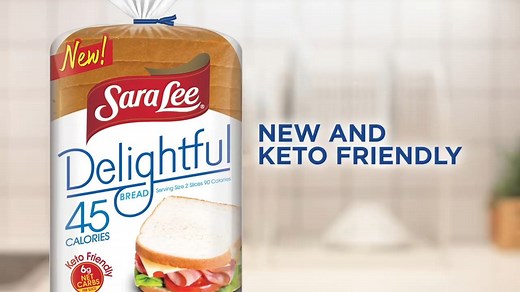 13K views · 188 reactions | With 45 calories per slice, new Sara Lee Delightful White Made with Whole Grain Bread is a deliciously easy way to stick to your health goals this year. | Sara Lee Bread | Facebook