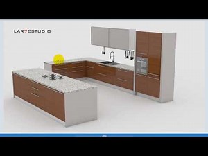 CURSO TUTORIAL MODELADO MUEBLES DE COCINA SKETCHUP GRATIS DESDE CERO