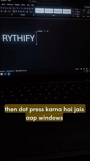💻✨ Want emojis on your Windows PC without any app or tool?Just press Windows + . (dot) 😍🔥