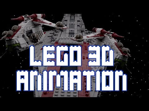 Lego 3D Animation Tutorial with Blender *UPDATED* | Free Lego 3D Animation Software
