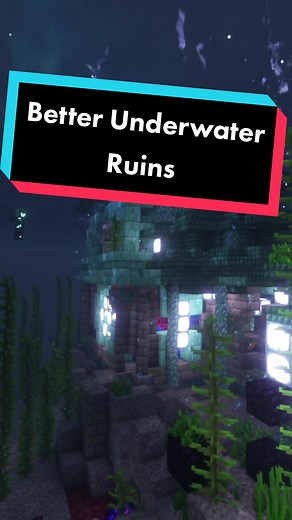 Exploring Ocean Ruins in Minecraft with Aquaman Mod
