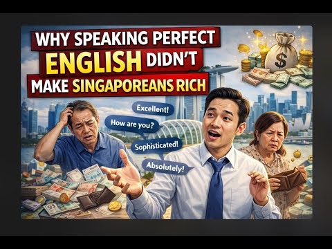 Singaporeans Speak Perfect English. So Why Are They Still Losing?