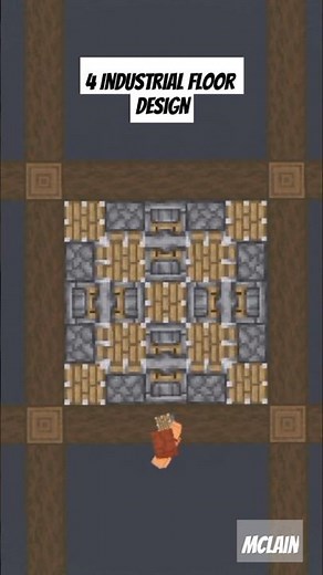 4 Industrial Floor Designs for Your Minecraft Builds! | Credit : rale_design