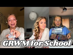 GRWM for School/🎀TikTok Compilation