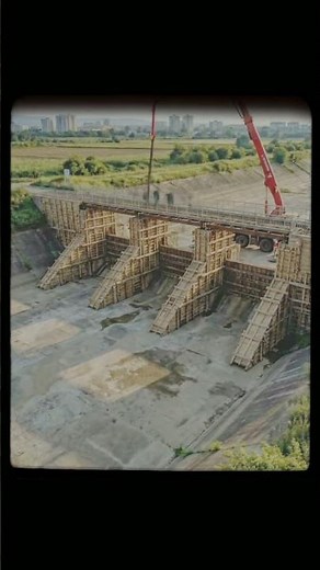 Dam Construction Time-Lapse | From River to Mega Structure #construction #travel #facts