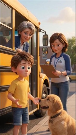 The Puppy Who Followed Ethan's School Bus 🐶🚌❤️