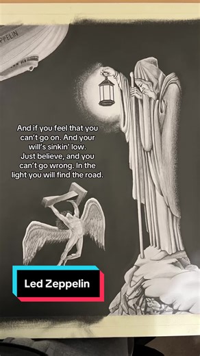 Led Zeppelin. In the light. #ledzeppelin #originalartwork #drawingideas #swansong #pencildrawing