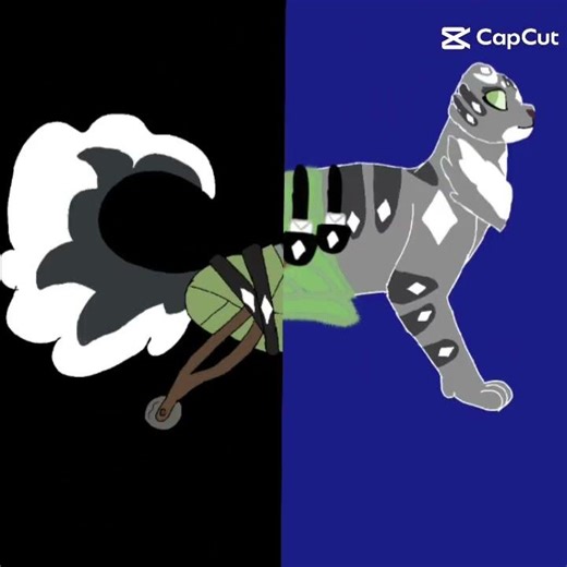 Cotton glow up into the moon'light #warriorcats #warriorcatoc