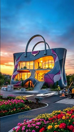 Building the World’s First Handbag House! 👜🏠 | Amazing AI Architecture