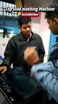 LG washing machine installation #refrigerator #airconditioner #washingmachine #electronic #dcfridge