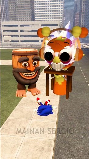 Sonic vs Brainrot Sprunki in GarrysMod Coffin Dance Music Part156 #sonic #brainrot #sprunki