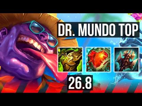 DR. MUNDO vs MALPHITE (TOP) | EUW Master | 26.8