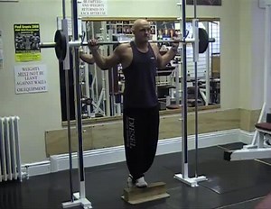 One-Leg Smith Machine Calf Raise