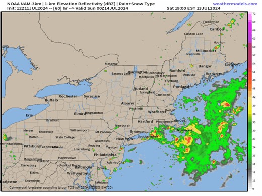 5 AM tomorrow to 8 PM Saturday from the NAM model: | My Personal Weatherman