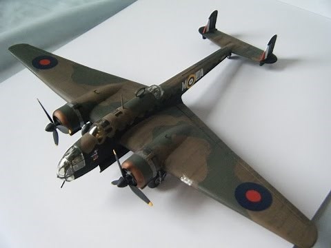 Airfix 1/72 Handley Page Hampden Photo build Guide