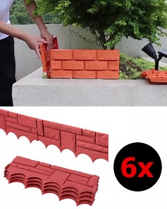 🌿 Vytvorte si úhľadnú a štýlovú záhradu s naším plotom s tehlovým vzhľadom. 💪 Odolný a ľahko sa inštaluje - nepotrebujete žiadne náradie! ✨ Perfektne sa hodí na ohraničenie, chodníky alebo kvetinové záhony. Kliknite teraz👇 | Frilla